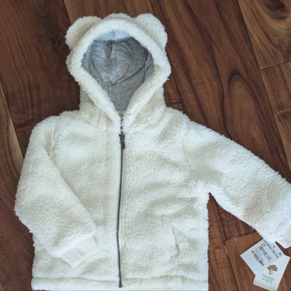 Tucker + Tate Other - Tucker + Tate Teddy Bear Cozy Pile High  Hooded Compfy Fleece 12 months Nwt  ❤️